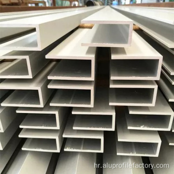 Profil aluminijskog toplinskog prekida za zidni sustav zavjesa